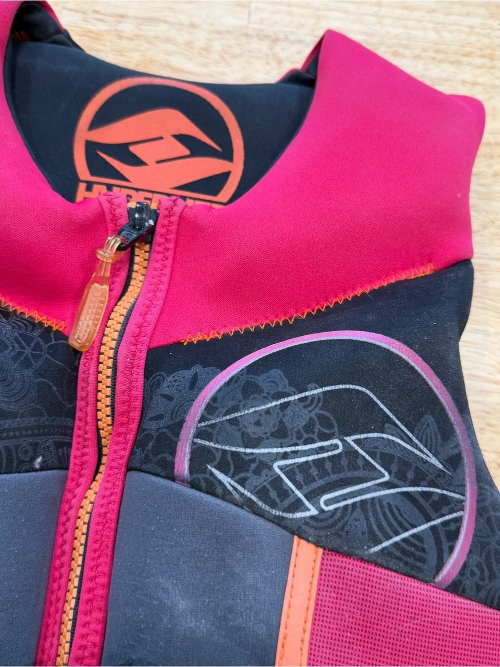 Kids' Pink Life Vest Swim Jacket